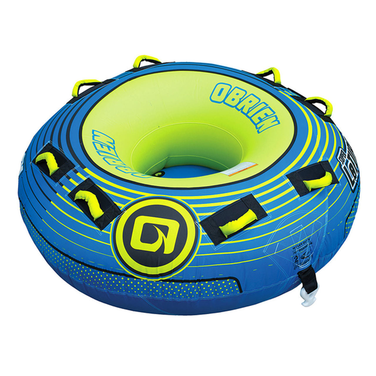 O'Brien Super LeTube Towable Tube for 2 Riders - Durable Inflatable Water Tube for Lakes, Rivers & Boating Fun - Perfect for Summer Family Adventures & Water Sports