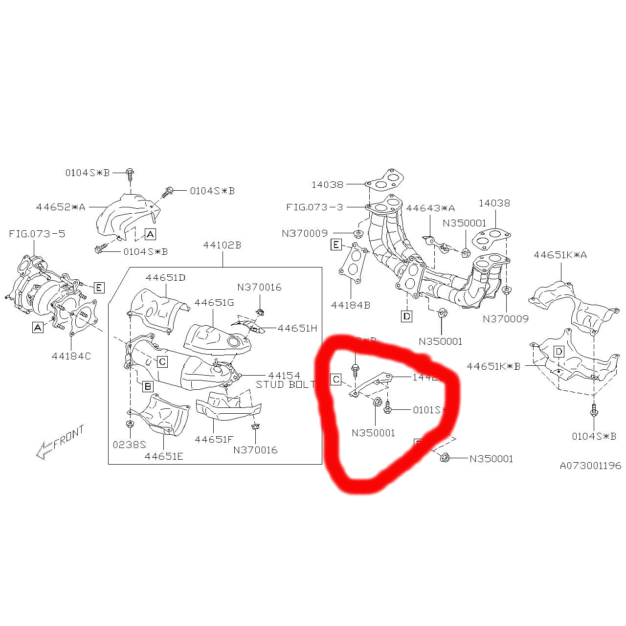 Subaru OEM J Pipe to Turbo Bracket for 2015-2021 WRX - High Performance Exhaust Upgrade for Racing & Daily Driving