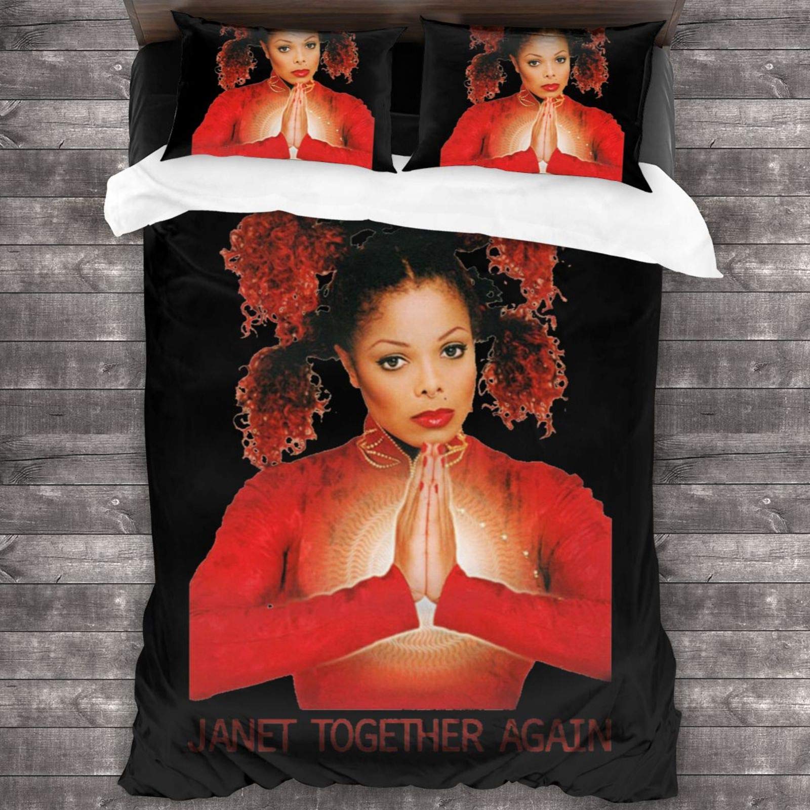 3-Piece Full Size Quilt Cover Set with 2 Pillowcases (20