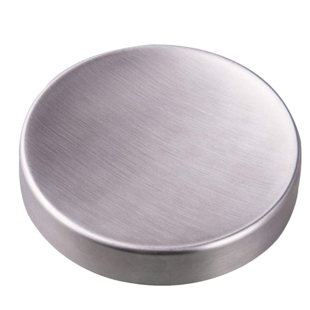 304 Stainless Steel Soap Holder with Drainage - Rustproof Bathroom Soap Storage Box & Creative Soap Stand for Sink, Shower, Kitchen Counter - Indoor Home Use (Silver)