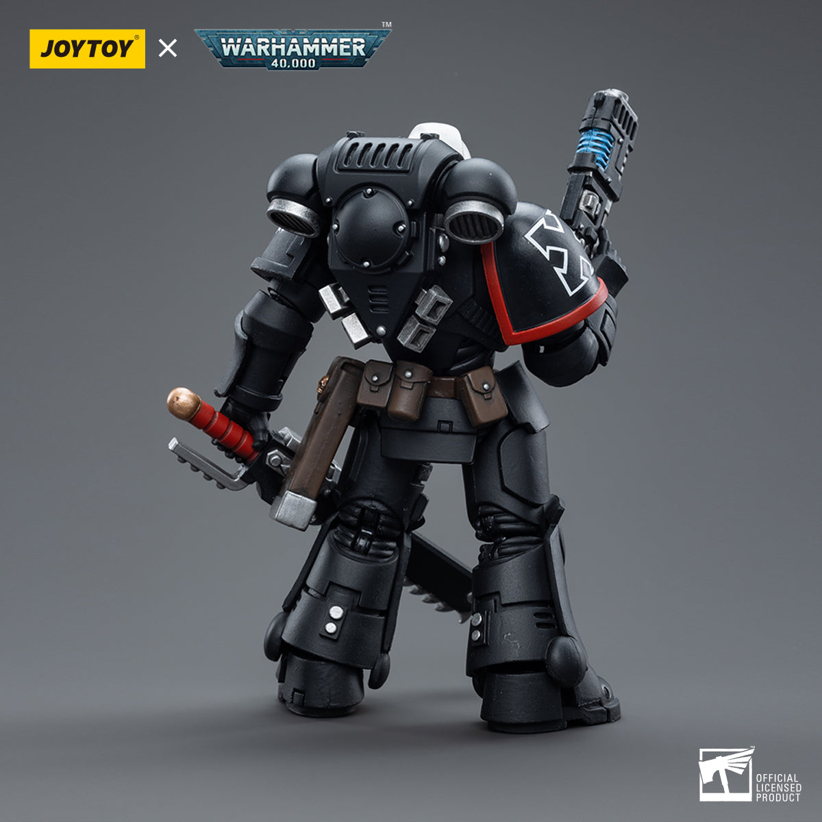 JOYTOY 1/18 Scale Warhammer 40K Raven Guard Intercessors Action Figure Set (4pcs) - Perfect for Collectors, Tabletop Gaming & Display
