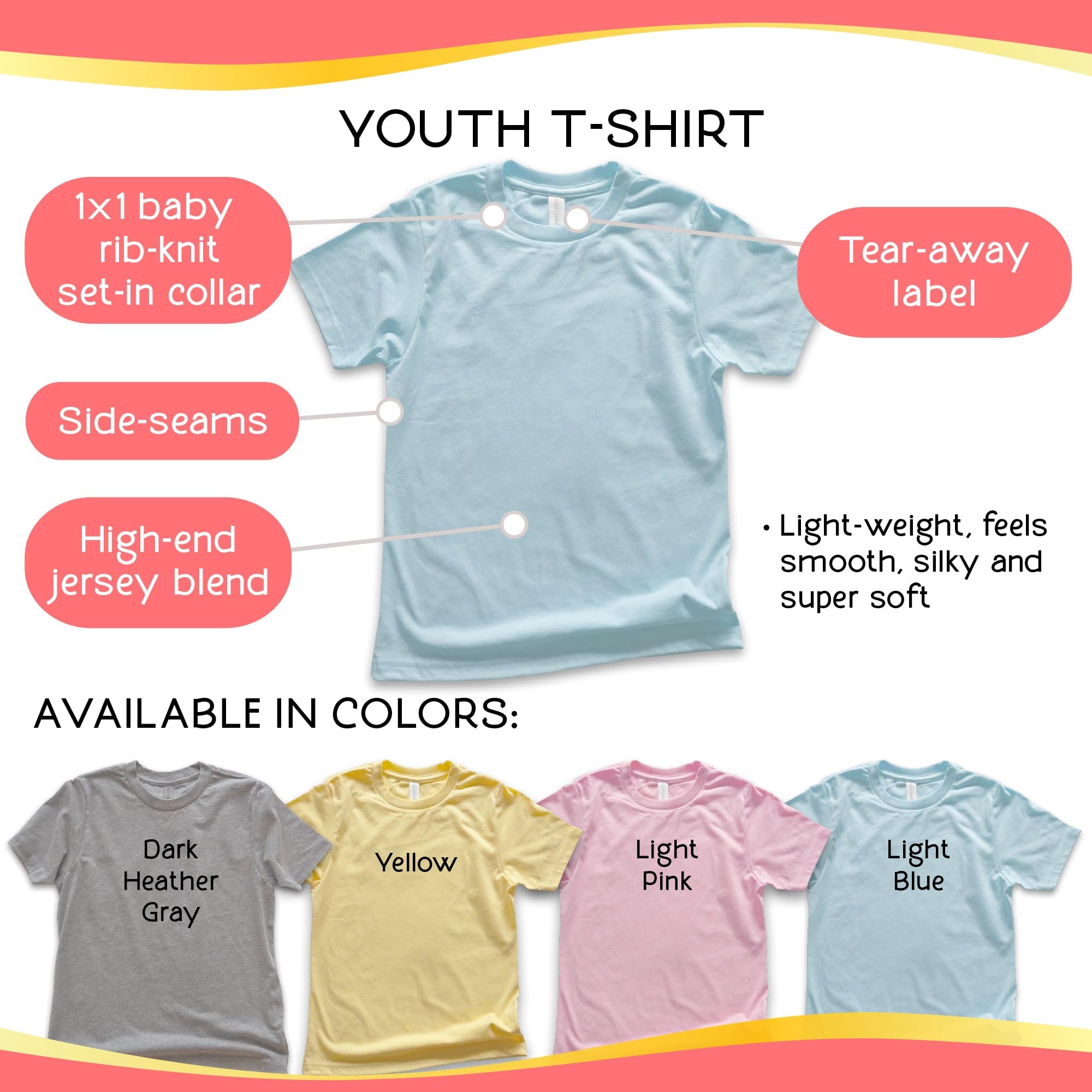 EVERTREE CLOTHING Girls Support Girls T-Shirt - Youth Feminist Shirt for Kids & Teens - Girl Power Feminist Tee - Perfect for School, Playdates & Women's Rights Events