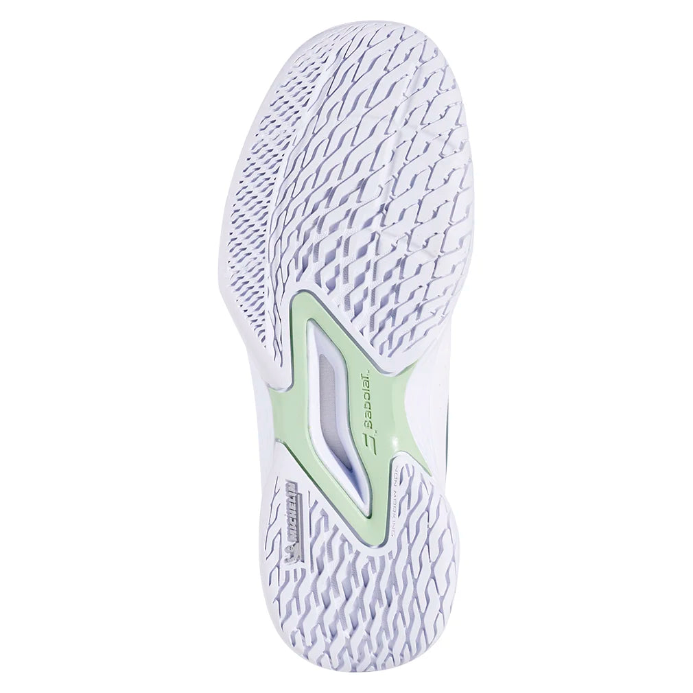 Juniors Propulse Tennis Shoes for Women & Girls - White & Dark Green Athletic Sneakers - Lightweight Comfort for Tennis, Running & Casual Wear