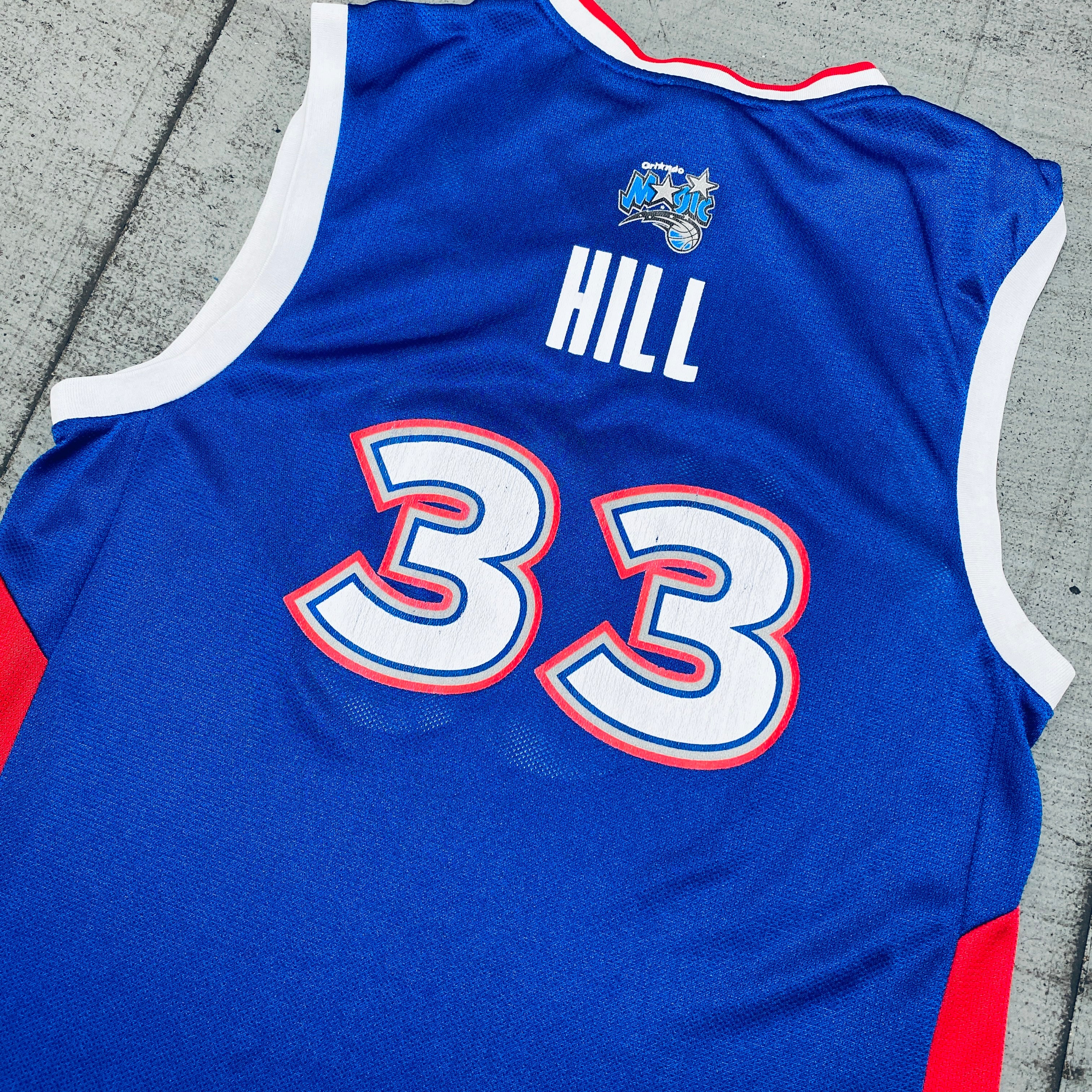 Authentic Reebok Grant Hill 2005 Eastern Conference All-Star Jersey (Medium) - Orlando Magic NBA Basketball Jersey for Fans & Collectors - Perfect for Game Day, Cosplay, and Sports Memorabilia Display