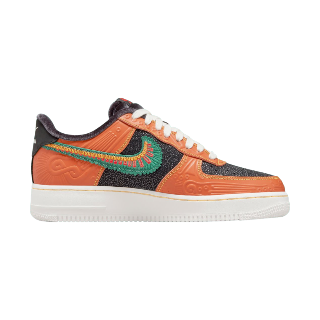 Nike Air Force 1 '07 LX Siempre Familia Sneakers - Men's/Women's White Leather Low-Top Basketball Shoes - Perfect for Casual Wear, Street Style & Sneaker Collection
