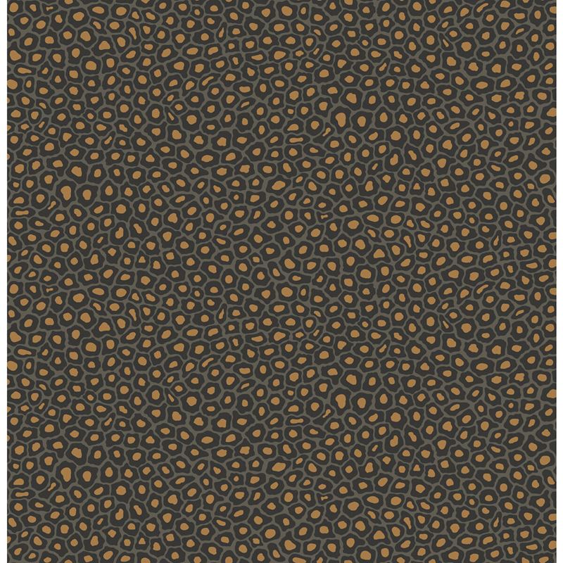 Cole and Son Senzo Spot Charcoal Wallpaper - Premium Peel and Stick Wallpaper for Living Room, Bedroom, or Office Decor