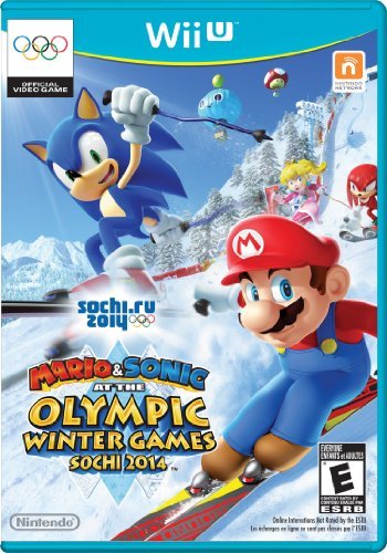 Mario & Sonic at the Sochi 2014 Olympic Winter Games - Nintendo Wii U - Fun Multiplayer Winter Sports Adventure for Family Game Nights