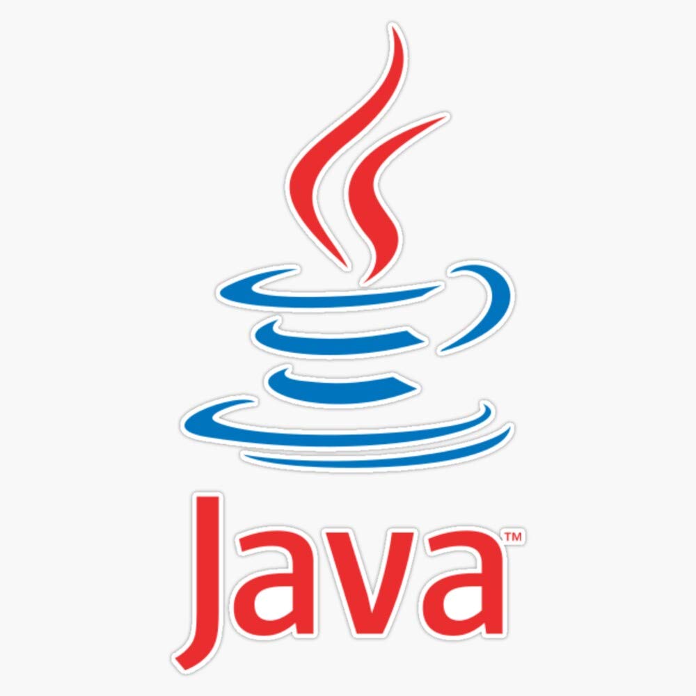 Java Coffee Lover Vinyl Decal Sticker - 5 Inch Waterproof Die-Cut for Laptop, Car, Window, Wall - Perfect for Office Decor, Laptop Accessories & Car Bumper Stickers