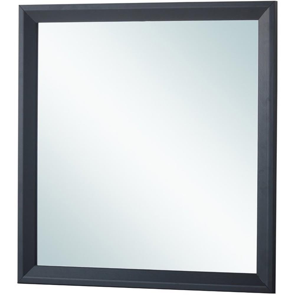 Glory Furniture G1336 Primo Black Full-Length Mirror - Elegant Floor Mirror for Bedroom, Living Room & Entryway Decor