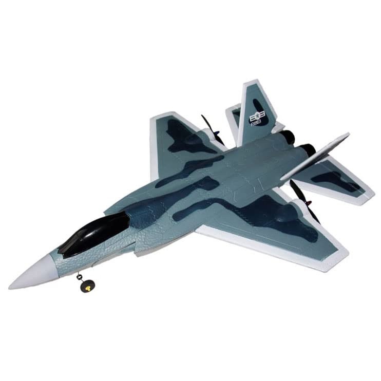 WiNiFReDa 2.4G Remote Control Airplane - EPP Foam Glider Toy with Wireless Charging, RC Fighter Jet for Kids & Adults - Perfect for Outdoor Play, Birthday Gifts & STEM Learning