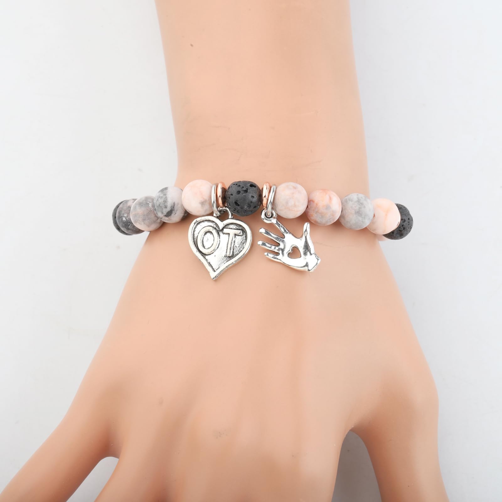 CHOORO Occupational Therapy Bracelet - Thoughtful OT Graduation Gift for Therapists & Students - Perfect for Medical Professionals & Healthcare Workers - Ideal for Celebrations, Appreciation & Daily Wear