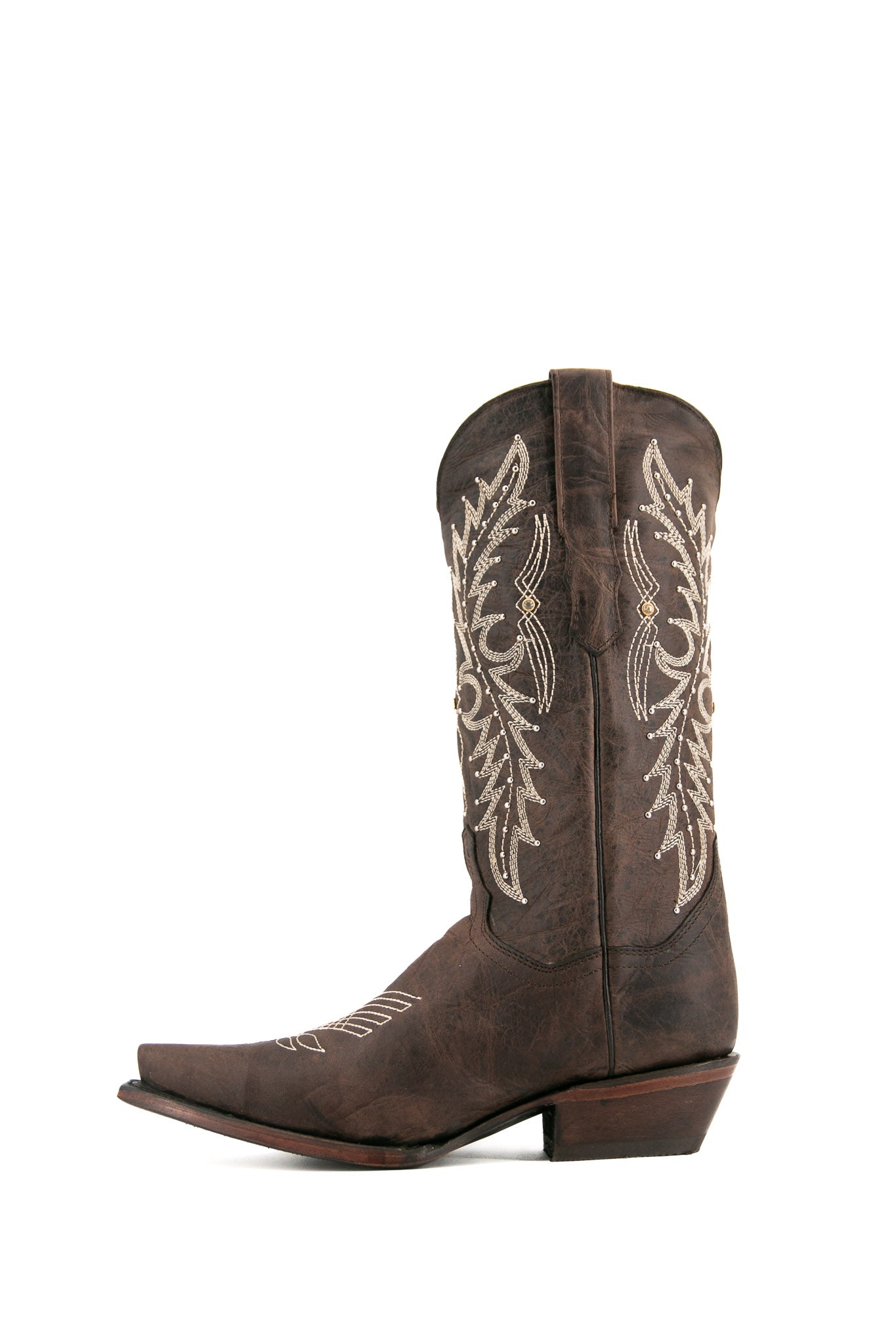 Paulina Snip Toe Cowgirl Boots for Women - Western Ankle Boots with Pointed Toe & Stylish Stitching | Perfect for Country Dancing, Rodeo Events & Casual Outfits