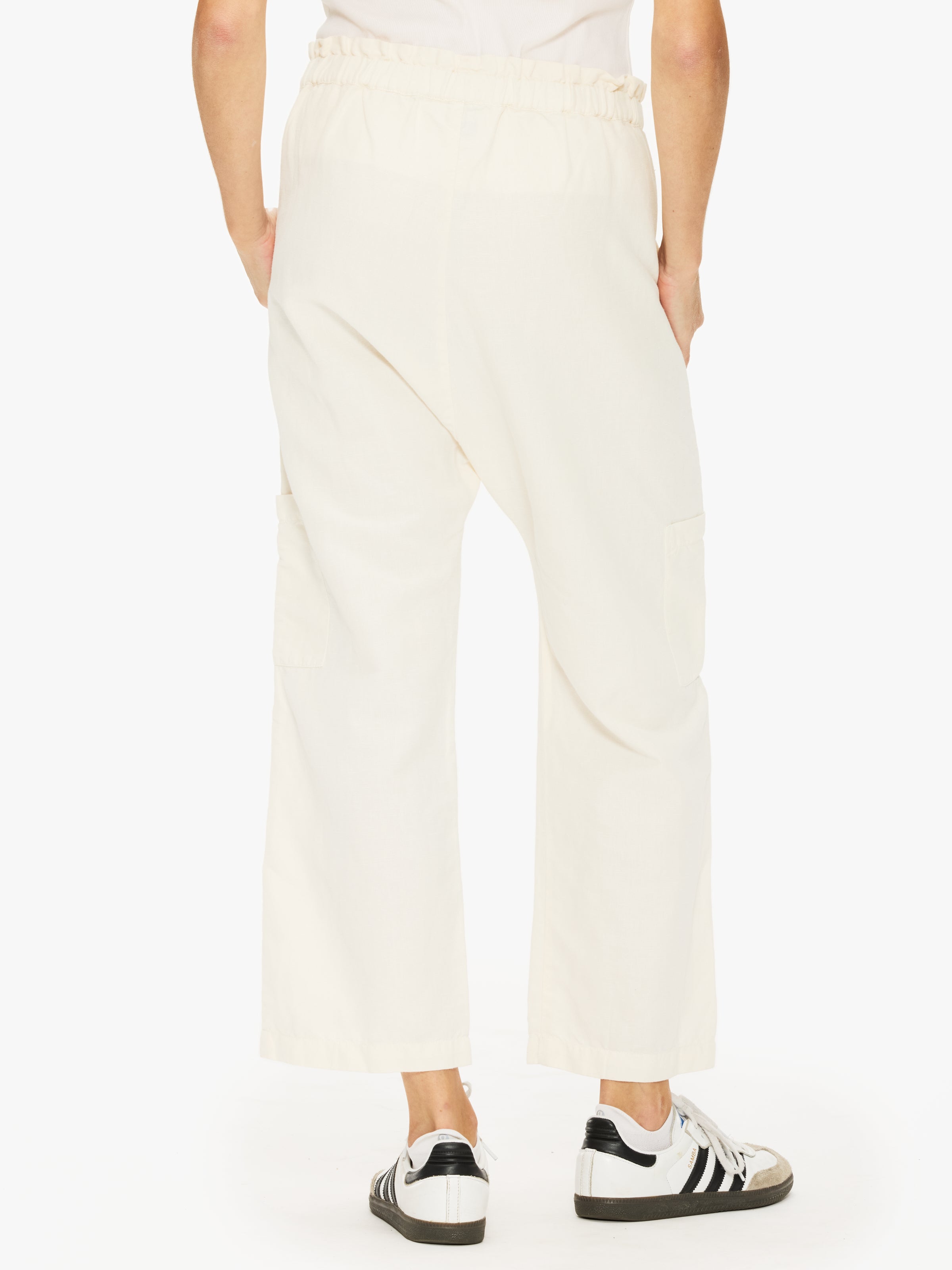 NSF Certified Shailey High Waist Paperbag Pants for Women - Comfortable & Stylish Office Wear & Casual Outfits