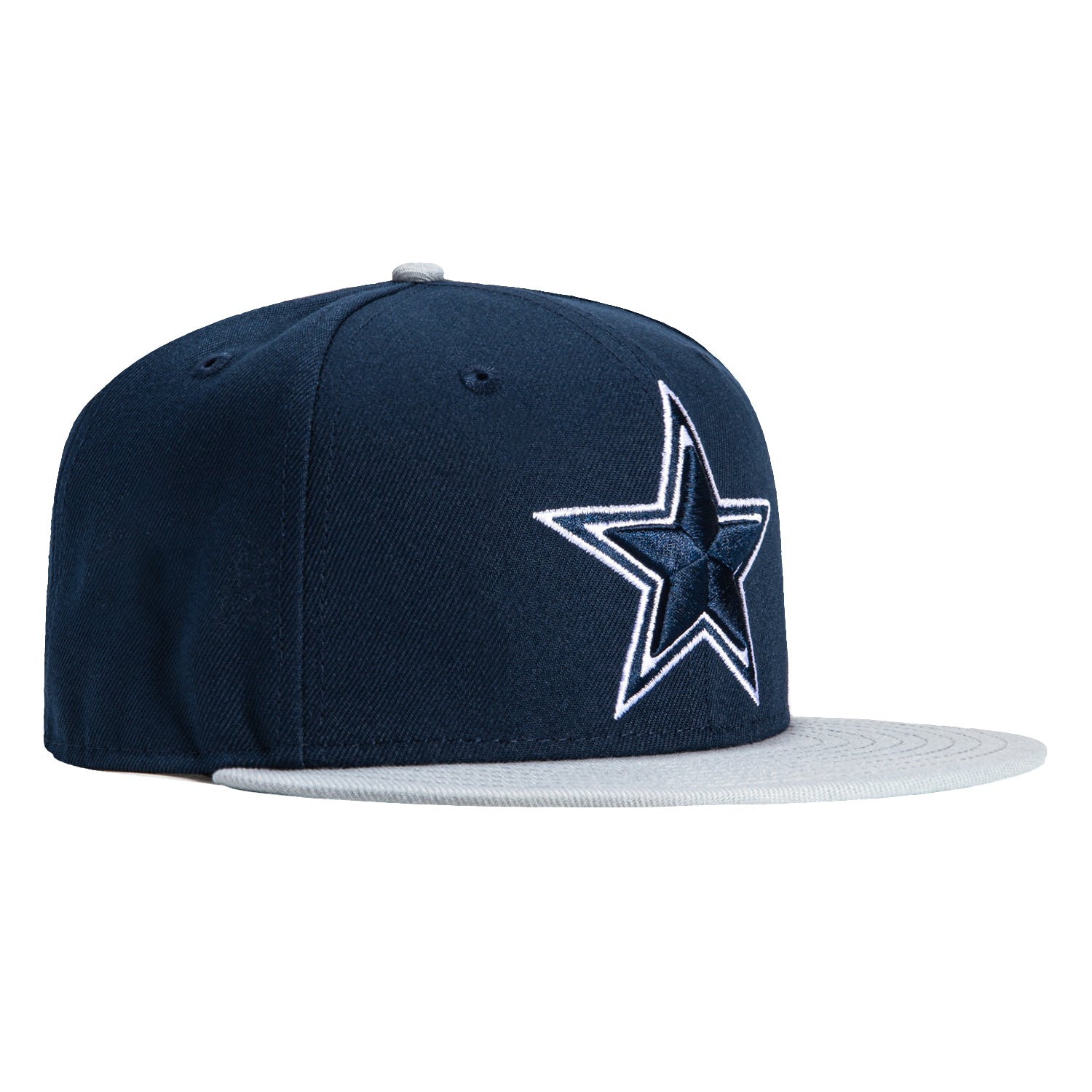 New Era 9Fifty Dallas Cowboys Snapback Hat - Navy & Grey Adjustable Baseball Cap for Men & Women - Perfect for Game Day, Sports Events & Casual Wear