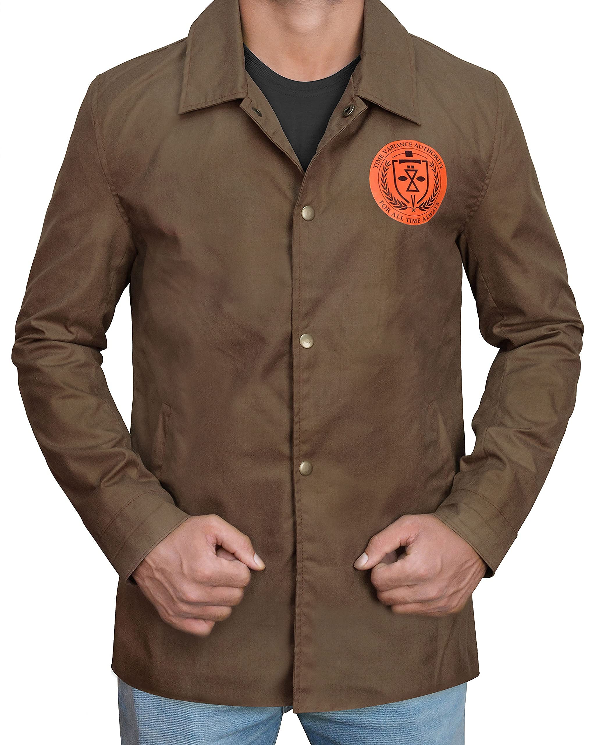 Tom Hiddleston Loki TV Series Inspired Brown Cotton Costume Jacket for Men - Perfect for Cosplay, Halloween, and Marvel Fan Events