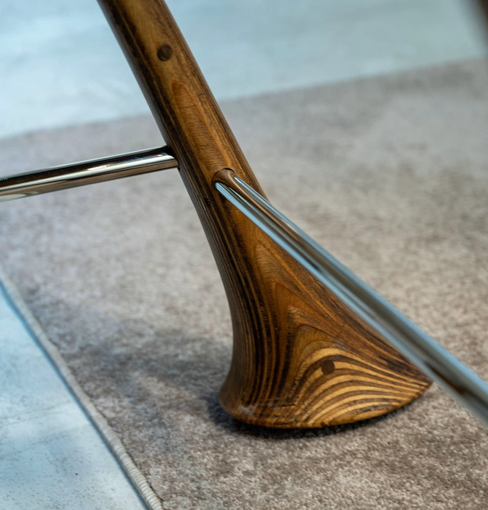 Premium Walnut Epoxy Resin Multi-Purpose Tray for TV, Laptop & Snack - Perfect for Living Room, Bedroom & Office Use