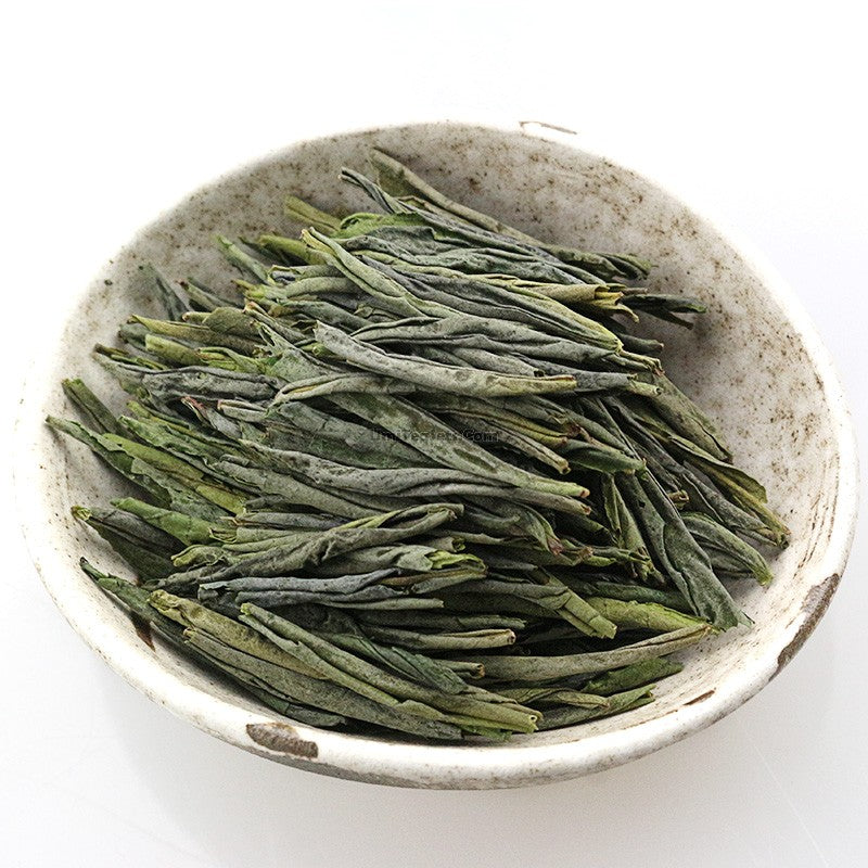 Premium Liu An Gua Pian Tea - Anhui Green Tea Loose Leaf - Rich Flavor & Aroma - Perfect for Relaxation, Meditation & Gifting - 100g Resealable Bag