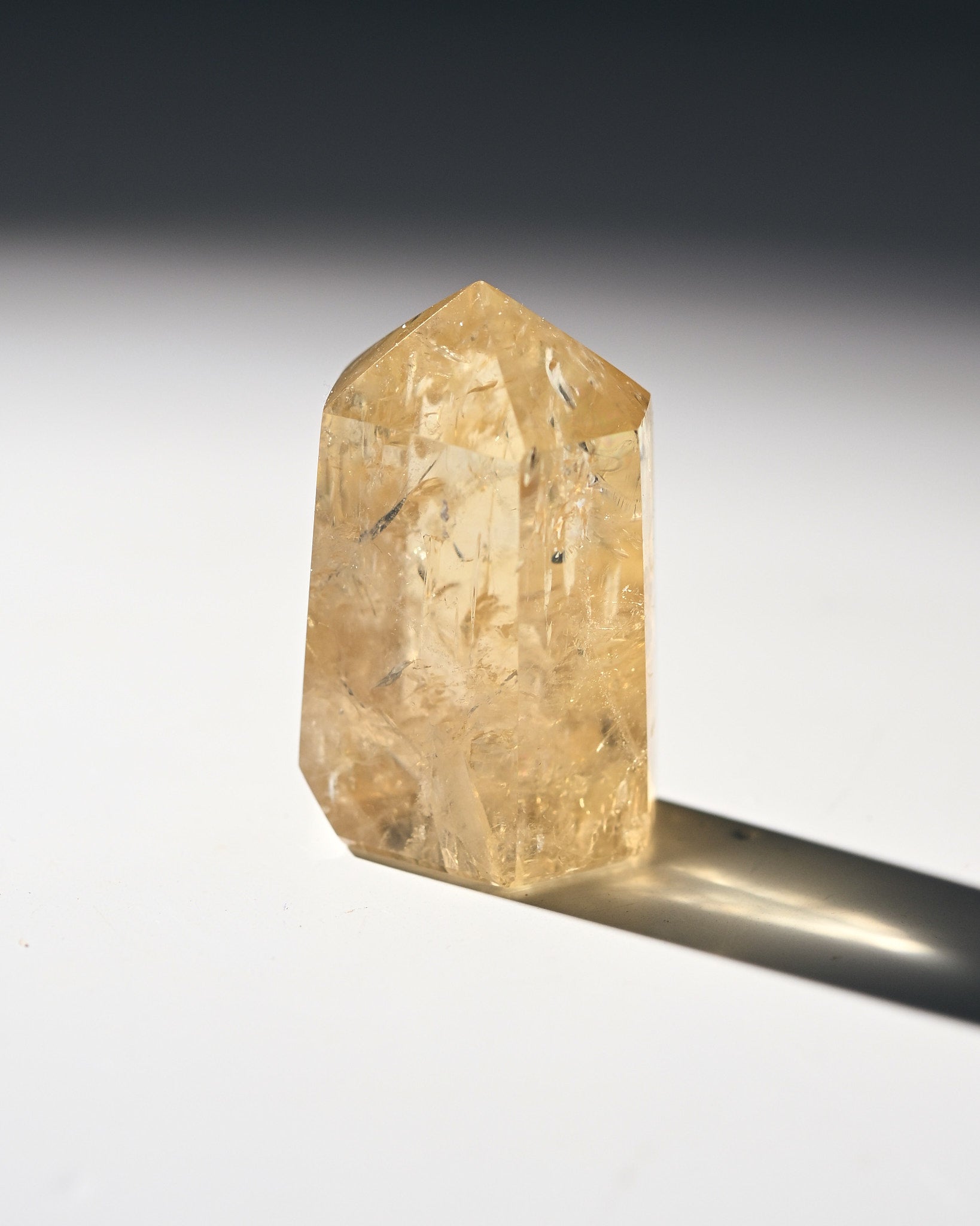 Natural Golden Citrine Point 2 Inch - Genuine Healing Crystal for Meditation, Chakra Balancing & Home Decor | Perfect for Spiritual Gifts, Yoga Spaces & Energy Work