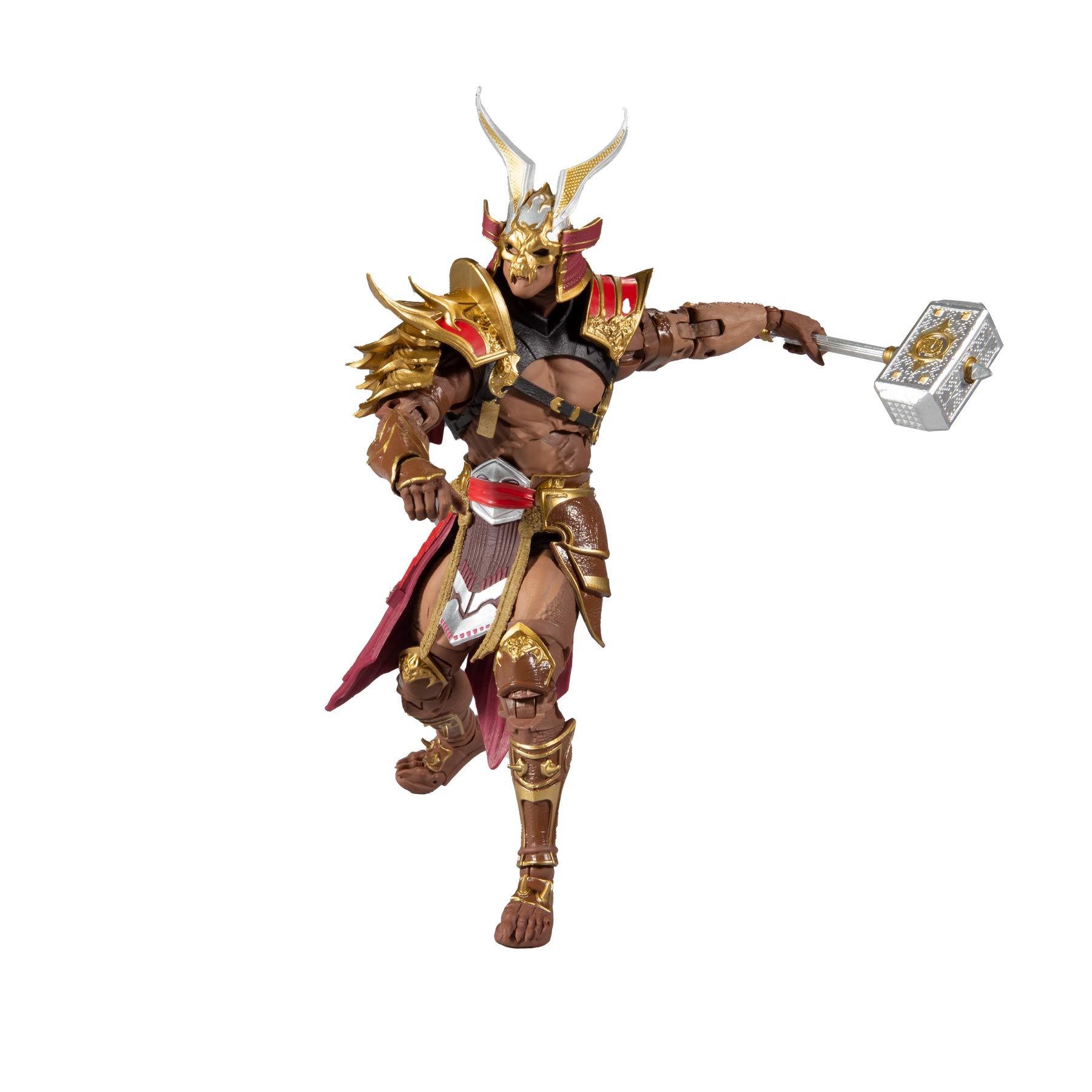 McFarlane Toys Mortal Kombat Shao Khan 7-Inch Action Figure - Collectible Video Game Character for Display & Play | Perfect for Fans, Collectors & Gift Giving