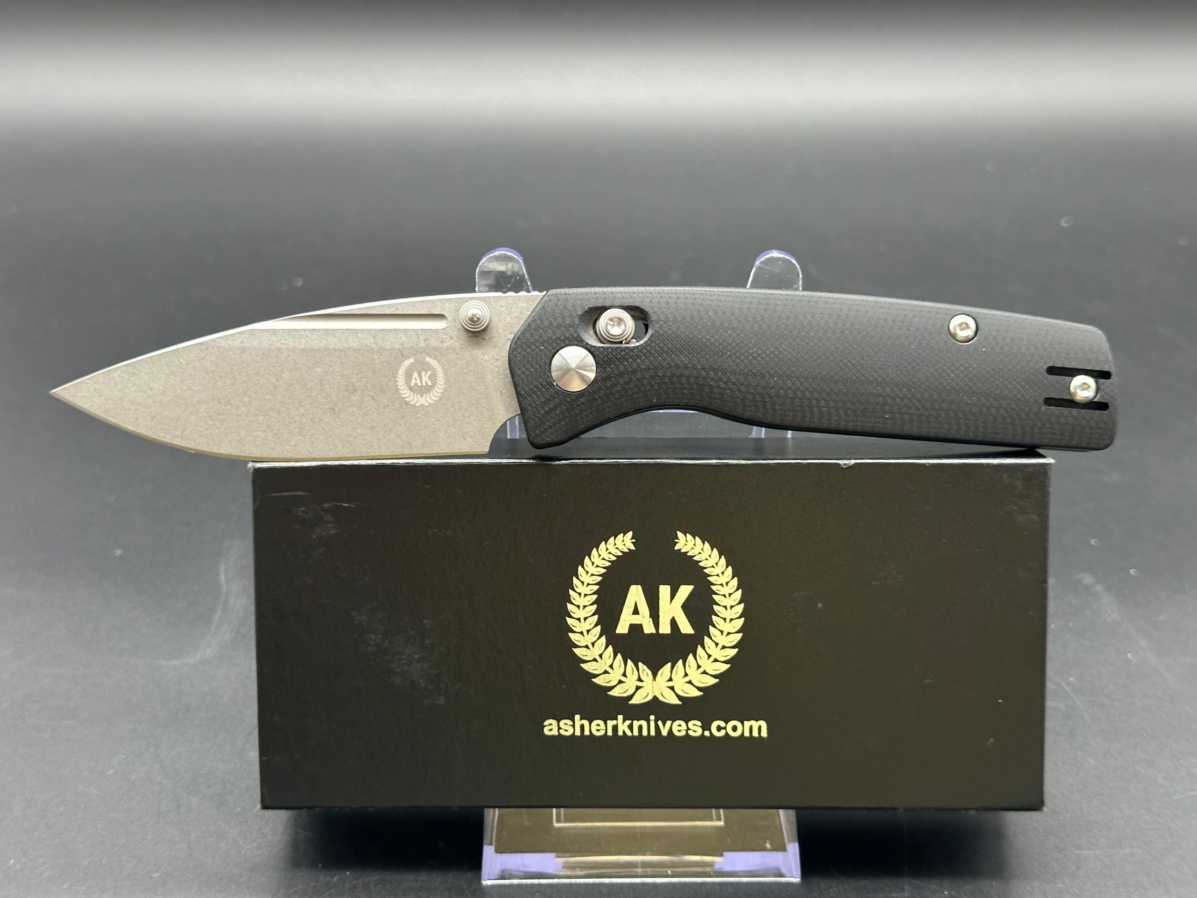 Premium Asher Wharnie Crossbar Pocket Knife - 3.2