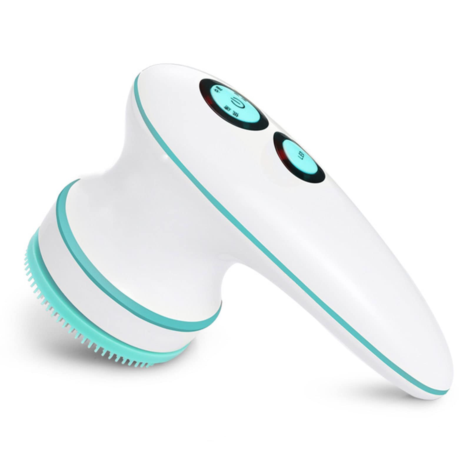Felix USB Rechargeable Silicone Facial Cleansing Brush - Waterproof Electric Face Cleanser with 3 Speed Settings for Deep Pore Cleaning (Green) | Perfect for Travel, Daily Skincare & Spa-Like Experience at Home