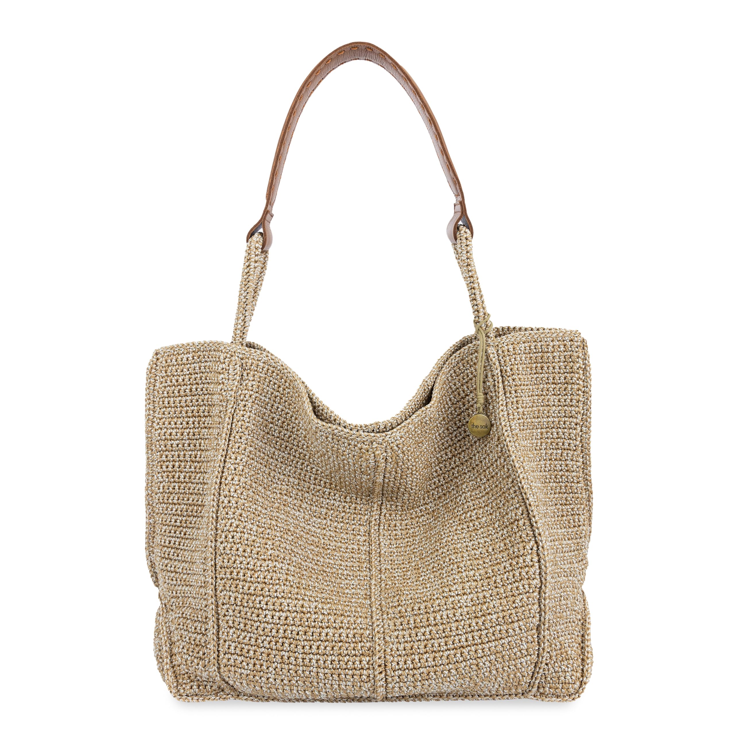 The Sak Los Feliz Large Tote Bag for Women - Stylish & Spacious Everyday Purse, Travel & Beach Bag with Adjustable Shoulder Strap | Perfect for Work, Weekend Getaways & Summer Outings