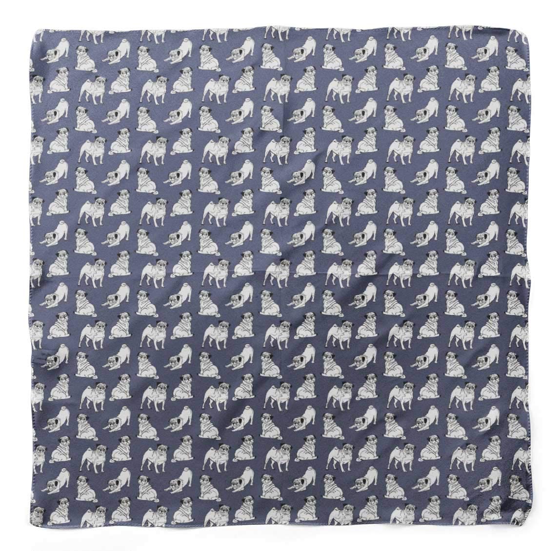 Bimba Pure Silk Printed Head Bandanas & Neck Scarves for Women - Soft Summer Fashion Accessories for Hair Ties, Beach Outfits, and Outdoor Activities