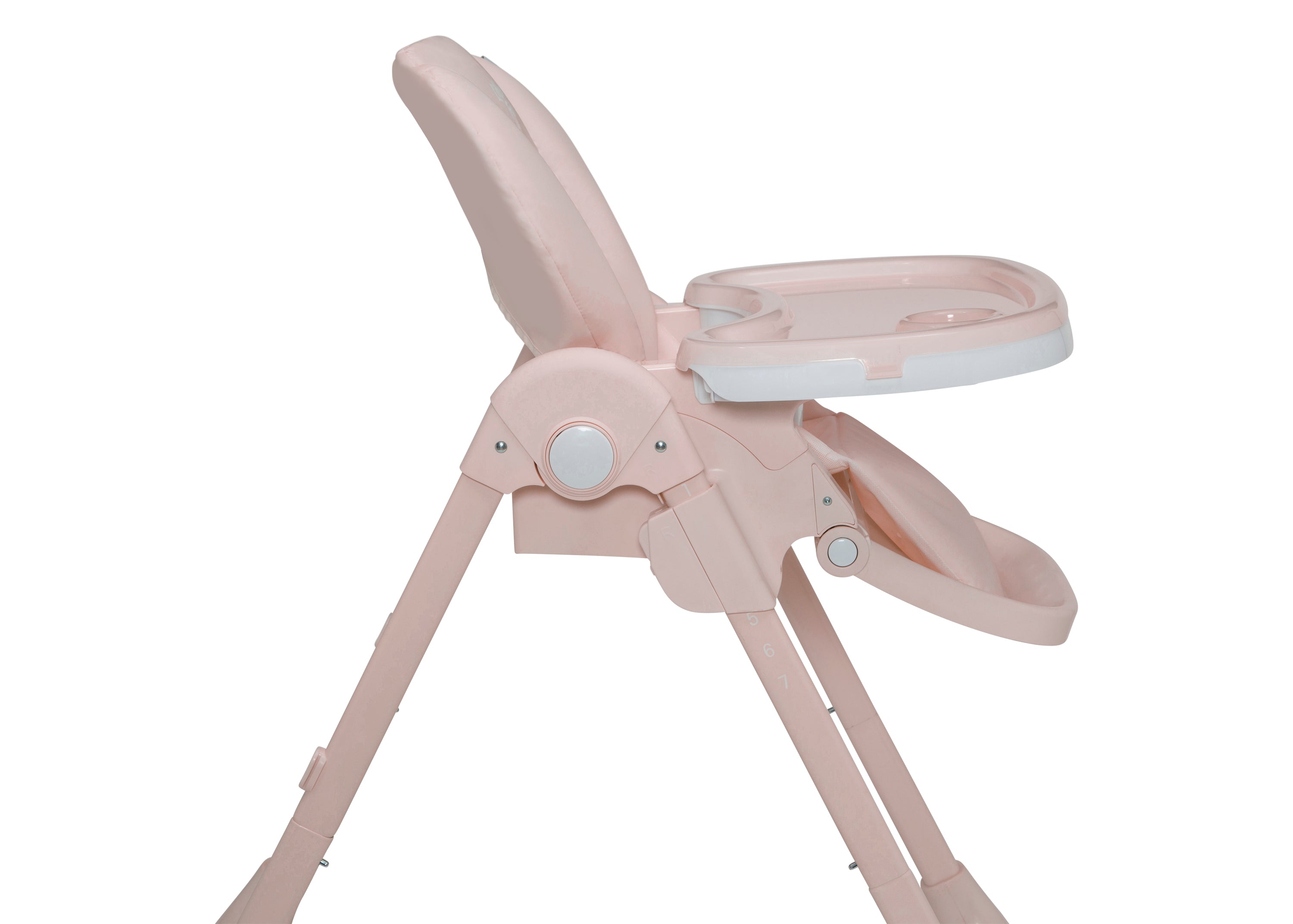 2 in 1 SlimFold High Chair for Babies & Toddlers - Portable, Space-Saving Baby Feeding Chair for Home, Travel & Restaurants