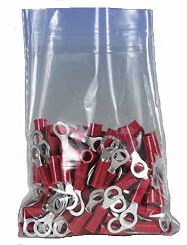 Bauxko 22x22 Inch 2 Mil Flat Poly Bags - 500 Pack (xPB10115-Case) | Clear Plastic Storage Bags for Shipping, Packaging & Organizing Small Items