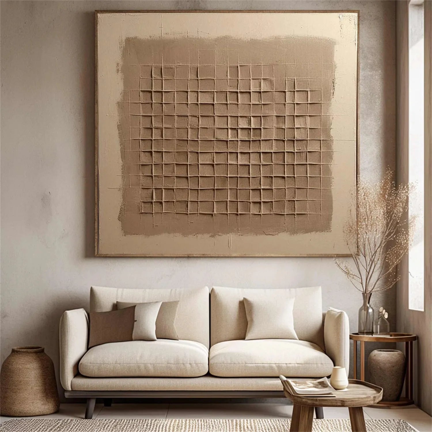 Abstract Tranquility Art Painting #WS170 - Modern Canvas Wall Art for Living Room, Bedroom & Office Decor