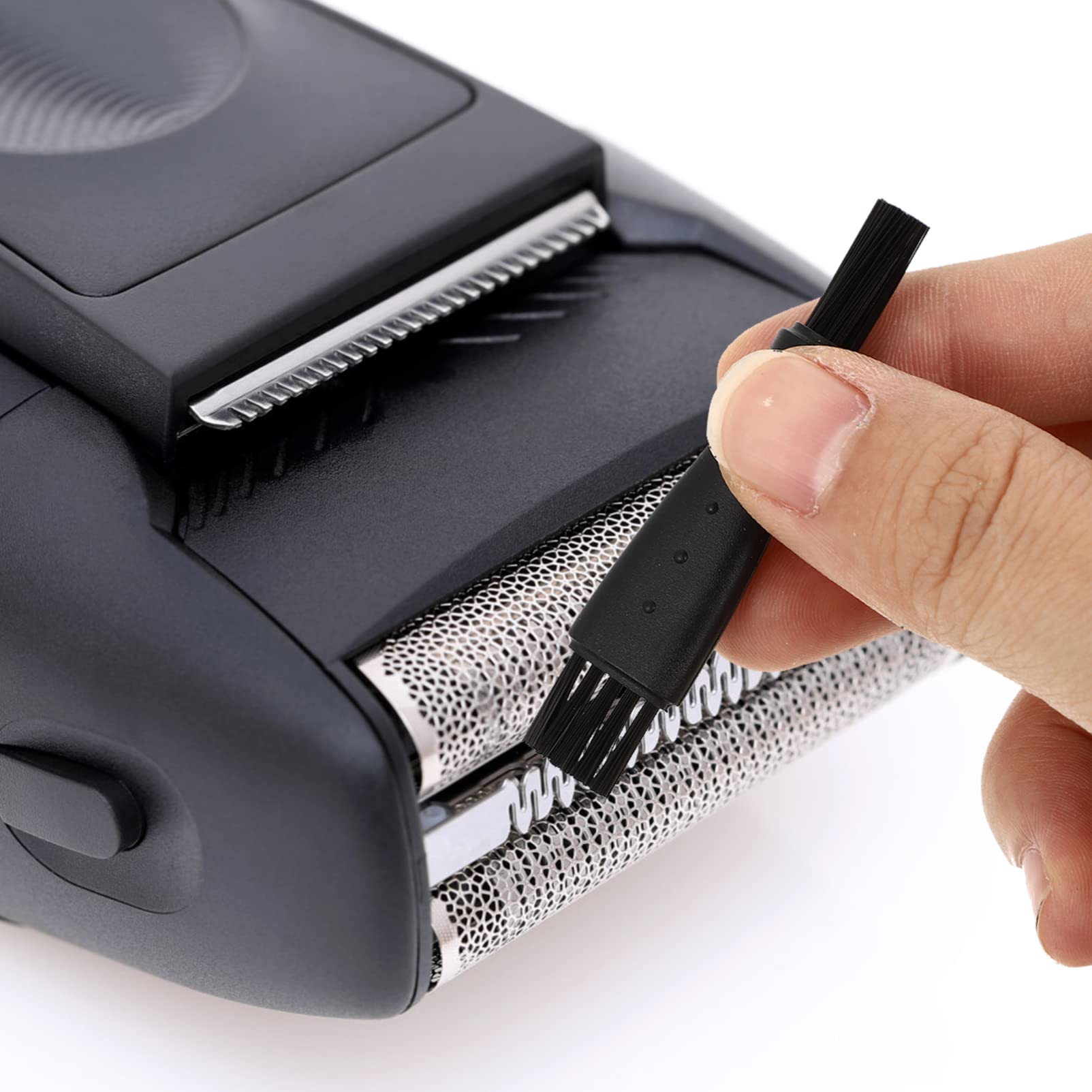 10pcs Electric Shaver Cleaning Brush Kit for Men - Durable Razor Brush Replacement for Electric Shavers | Easy to Use | Perfect for Home & Travel Grooming