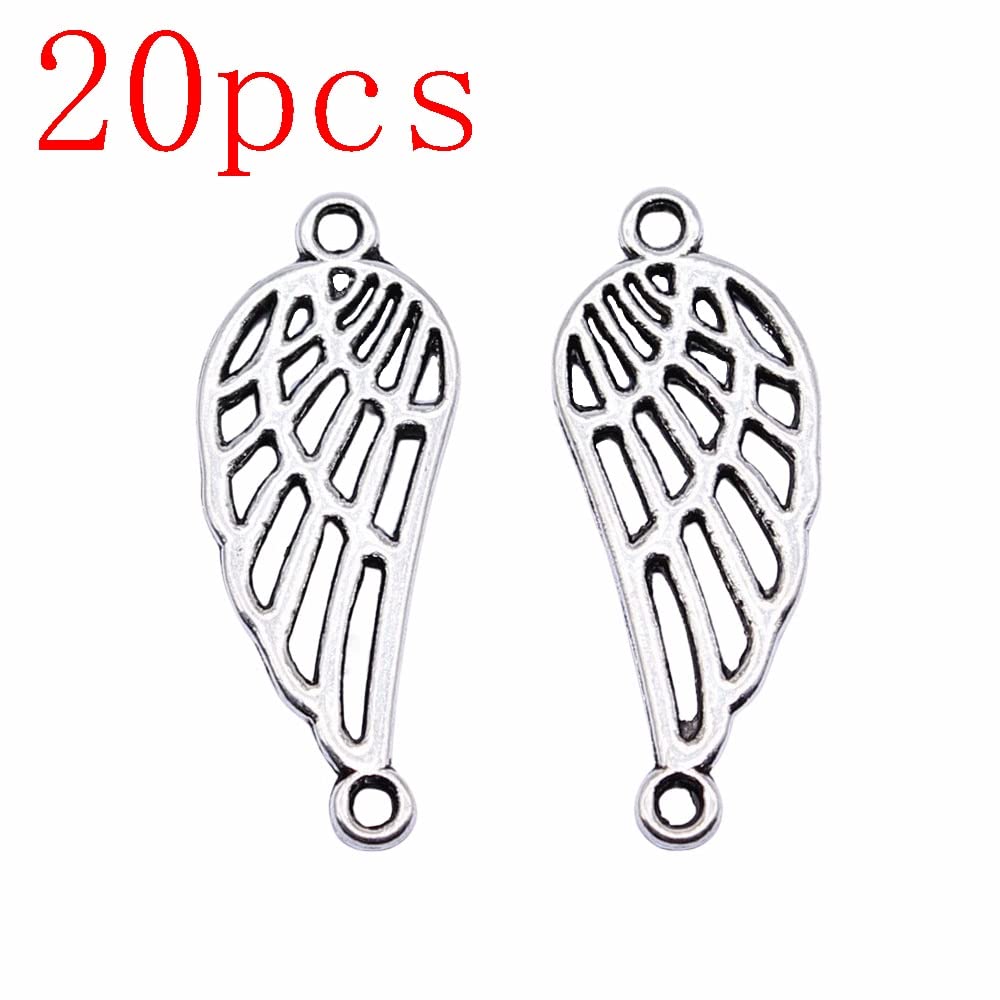 WYSIWYG Little Wings Charms - Premium Jewelry Making Supplies for DIY Handmade Necklaces, Bracelets & Earrings - Perfect for Crafting, Gifts & Fashion Accessories