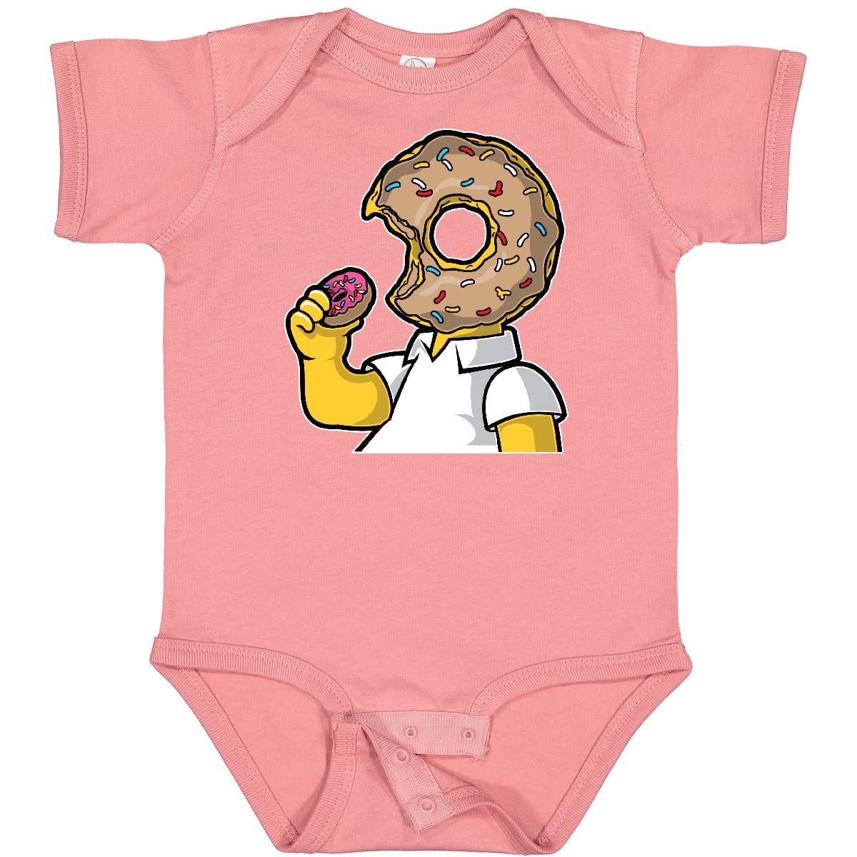 Inktastic I Like Donuts Baby Bodysuit - Cute & Soft Cotton Onesie for Newborns & Infants - Perfect for Playtime, Photo Shoots & Gifts