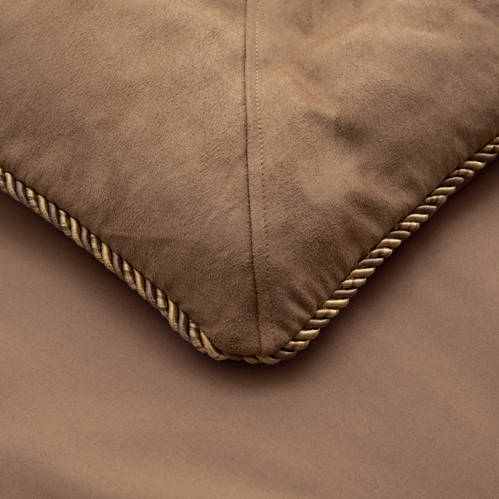 Luxury 7-Piece Western Rustic Comforter Set - Super King Faux Suede Bedding with Comforter, Bedskirt, Pillow Shams & Accent Pillows | HiEnd Accents Paseo Road Collection | Perfect for Cabin, Lodge & Ranch Style Bedrooms