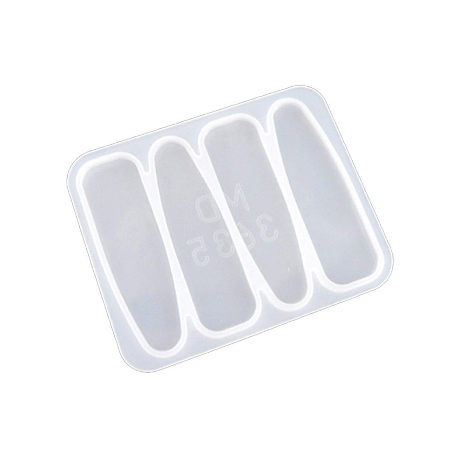 Premium Silicone Resin Molds for DIY Hair Clips & Barrettes - Epoxy Casting Jewelry Molds for Crafting Unique Hair Accessories - Perfect for Handmade Gifts, Bridal Hairpins & Kids Hair Decorations