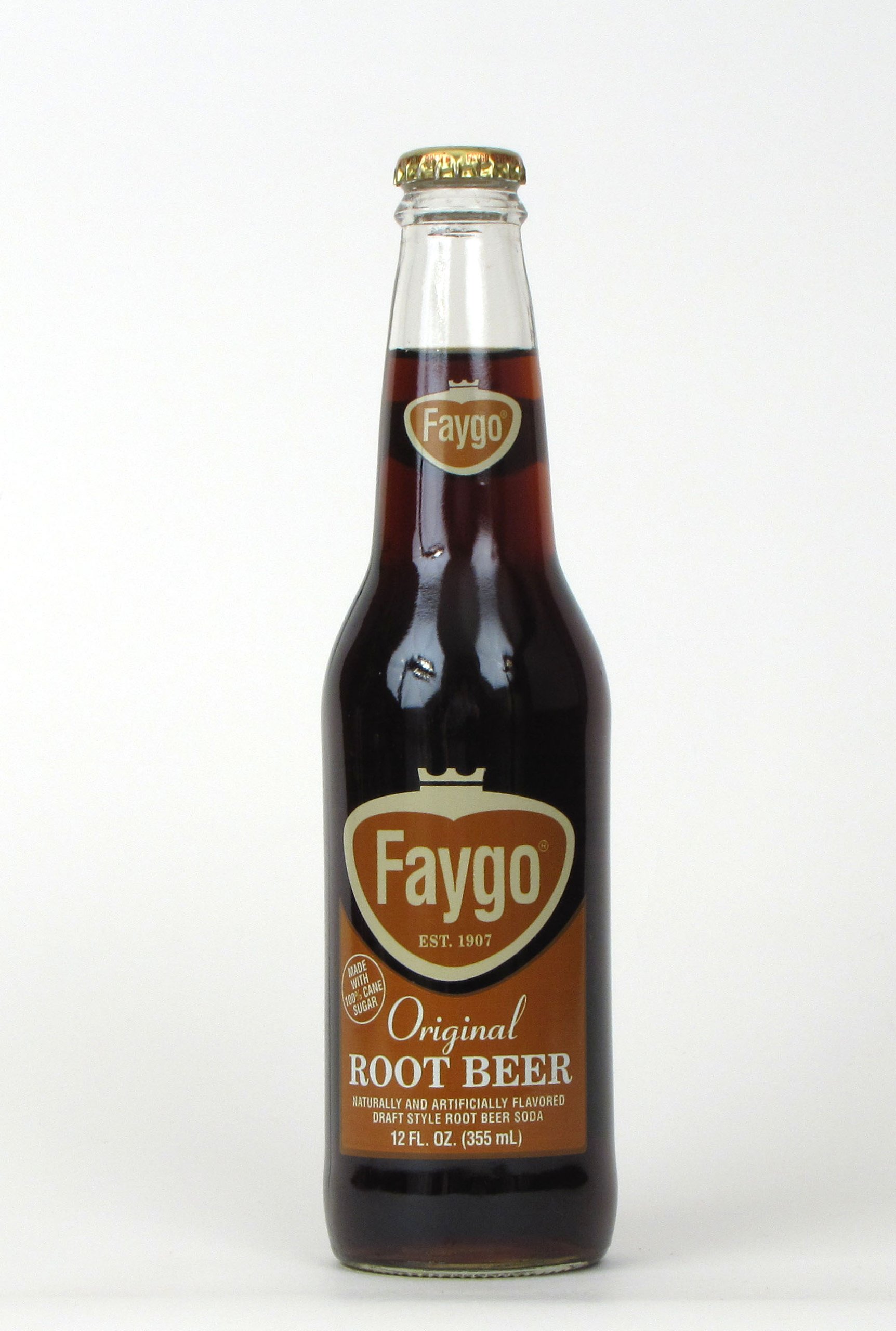 Faygo Root Beer - 6 Pack of 12oz Bottles | Classic American Soda | Perfect for BBQs, Parties & Nostalgic Treats