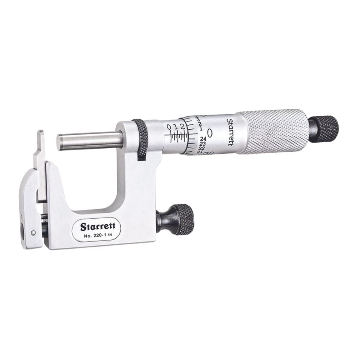 Starrett 220XRL-1 MUL-T-Anvil Micrometer 0-1