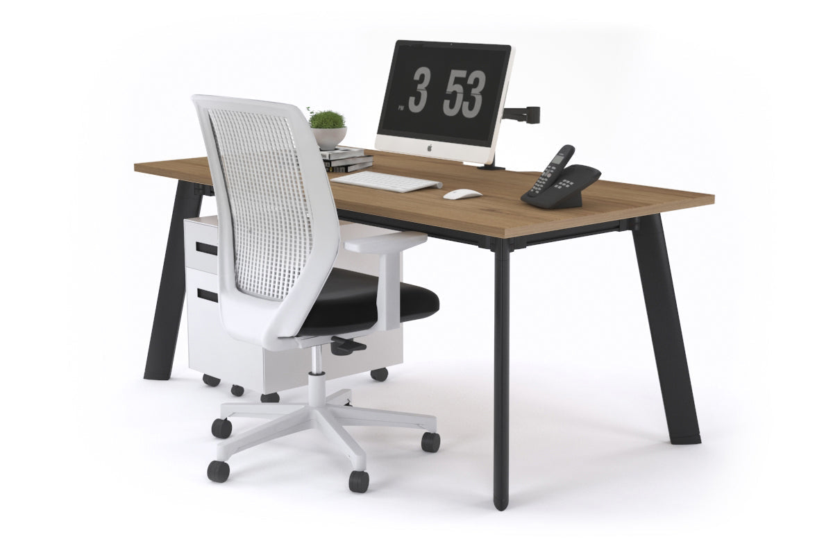 Switch Executive Desk - 1200L x 800W Modern Office Desk with Cable Management Scallop | Perfect for Home Office, Gaming Setup & Professional Workspace