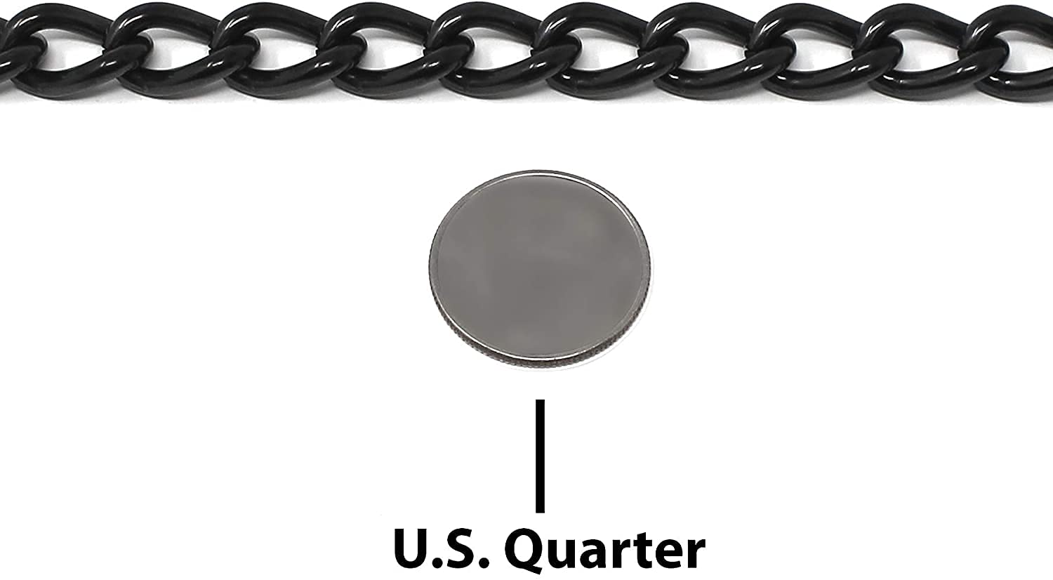 Herm Sprenger 3mm Black Stainless Steel Choke Collar - No-Pull Slip Chain for Small, Medium & Large Dogs - Made in Germany (24in/60cm) - Perfect for Dog Training, Obedience & Behavior Control - Durable Show Collar for Daily Walks & Professional Training