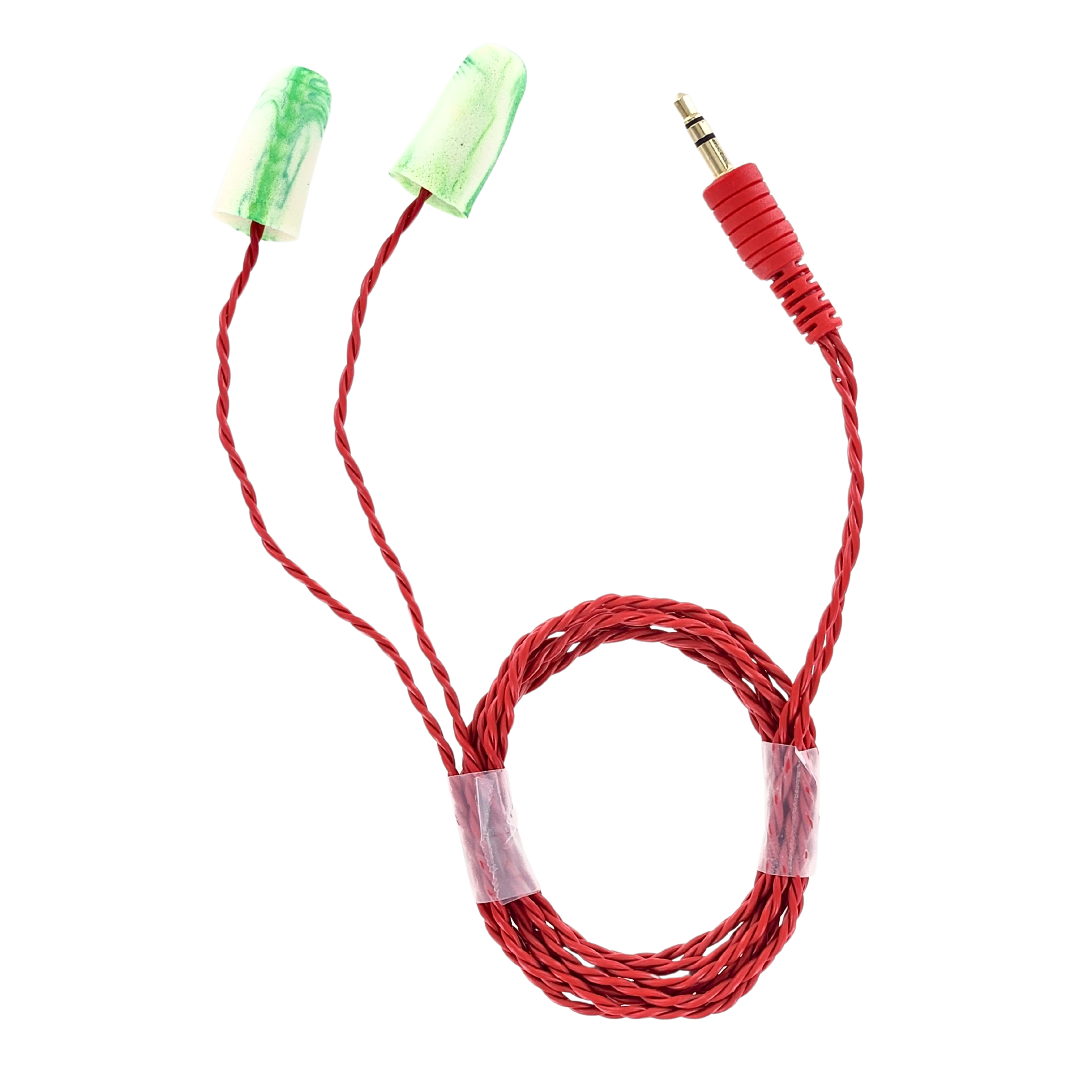 High-Quality Foam Stereo Ear Molds with 36-Inch Cord - Perfect for Music Lovers, DJs, and Studio Recording