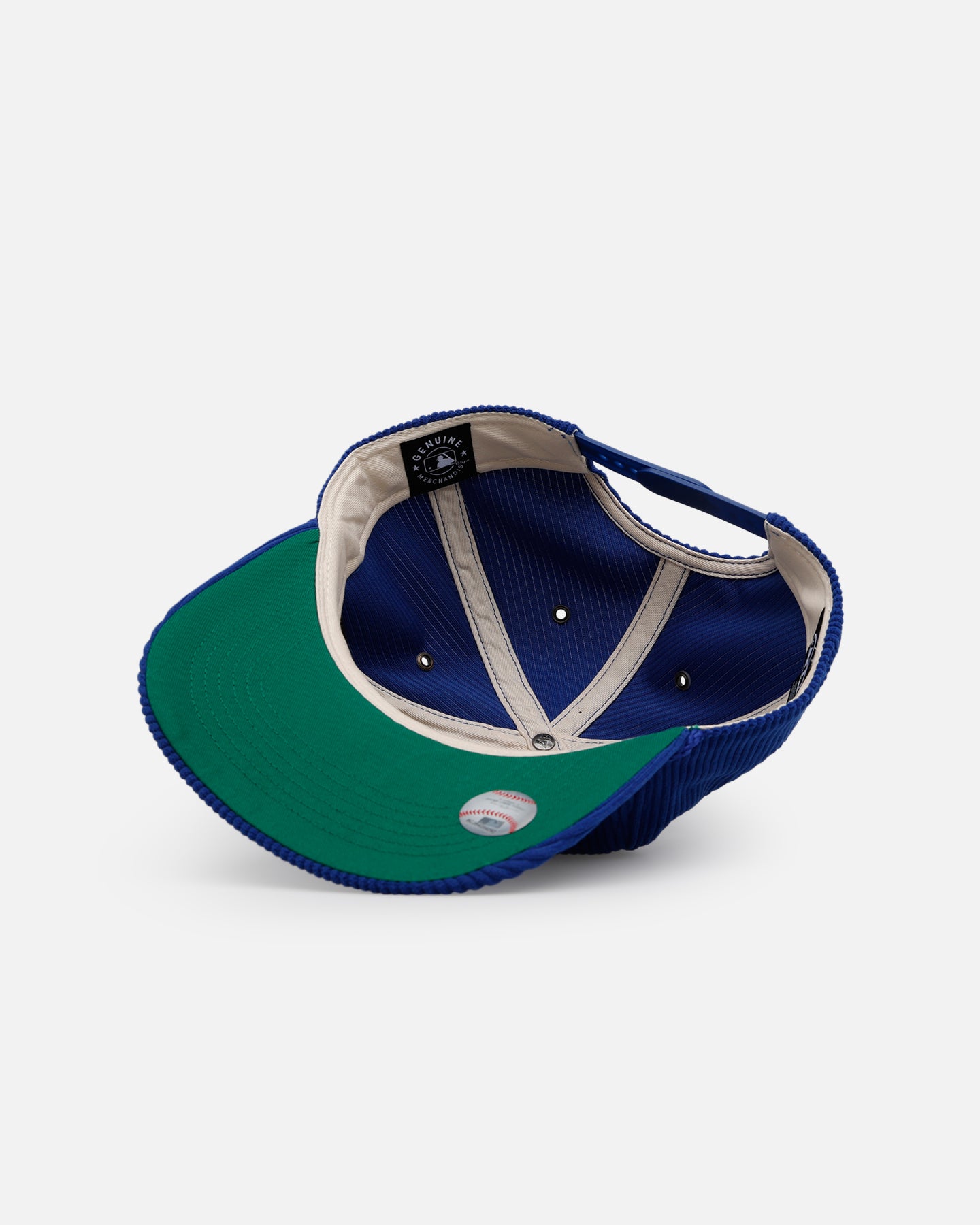 47 Brand Los Angeles Dodgers 'Pitchout' 47 Hitch Corduroy Snapback Hat - Blue Baseball Cap for Men & Women, Perfect for Games, Streetwear & Casual Outfits