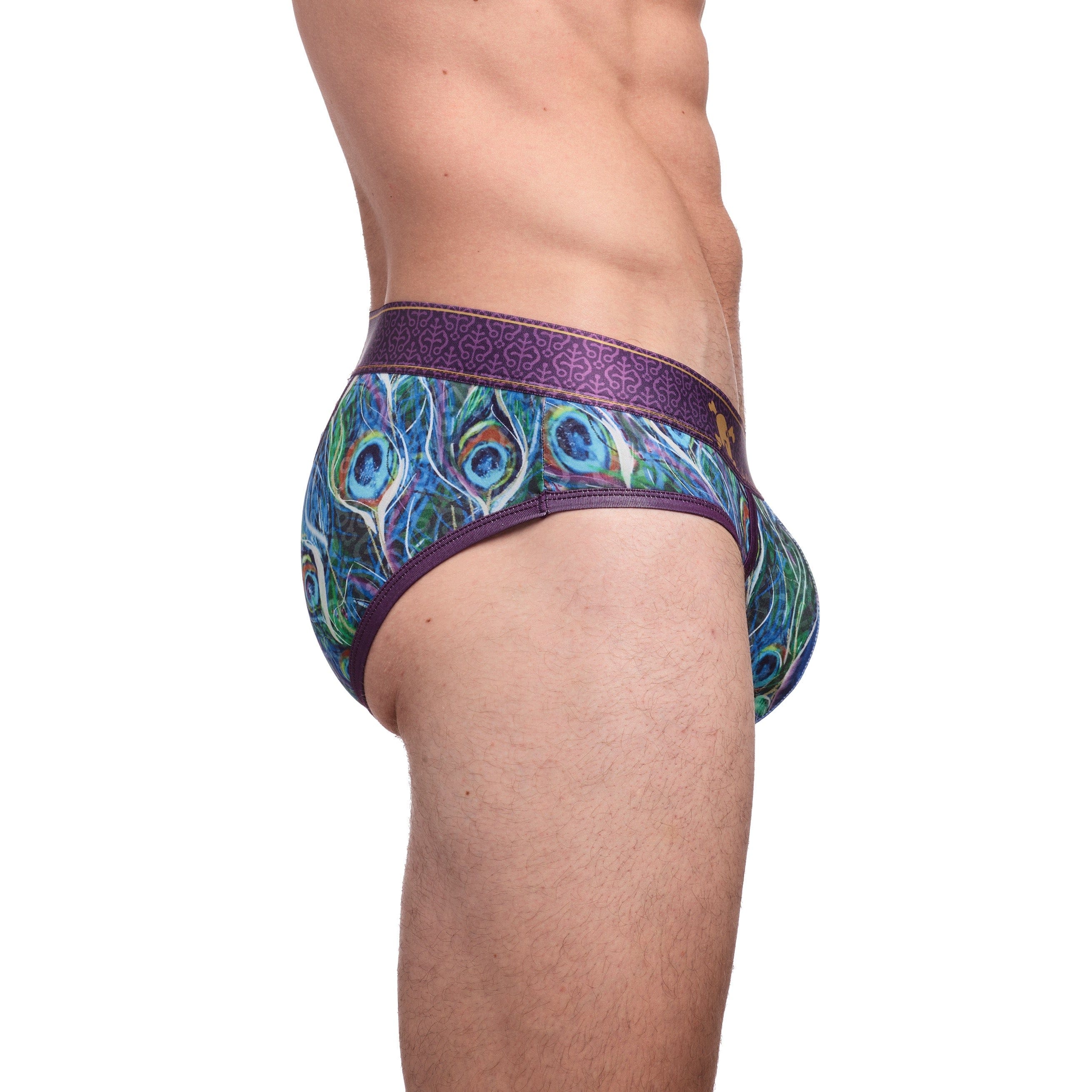 Peacock Brief - Stylish and Comfortable Men's Underwear for Everyday Wear | Perfect for Work, Travel & Gym
