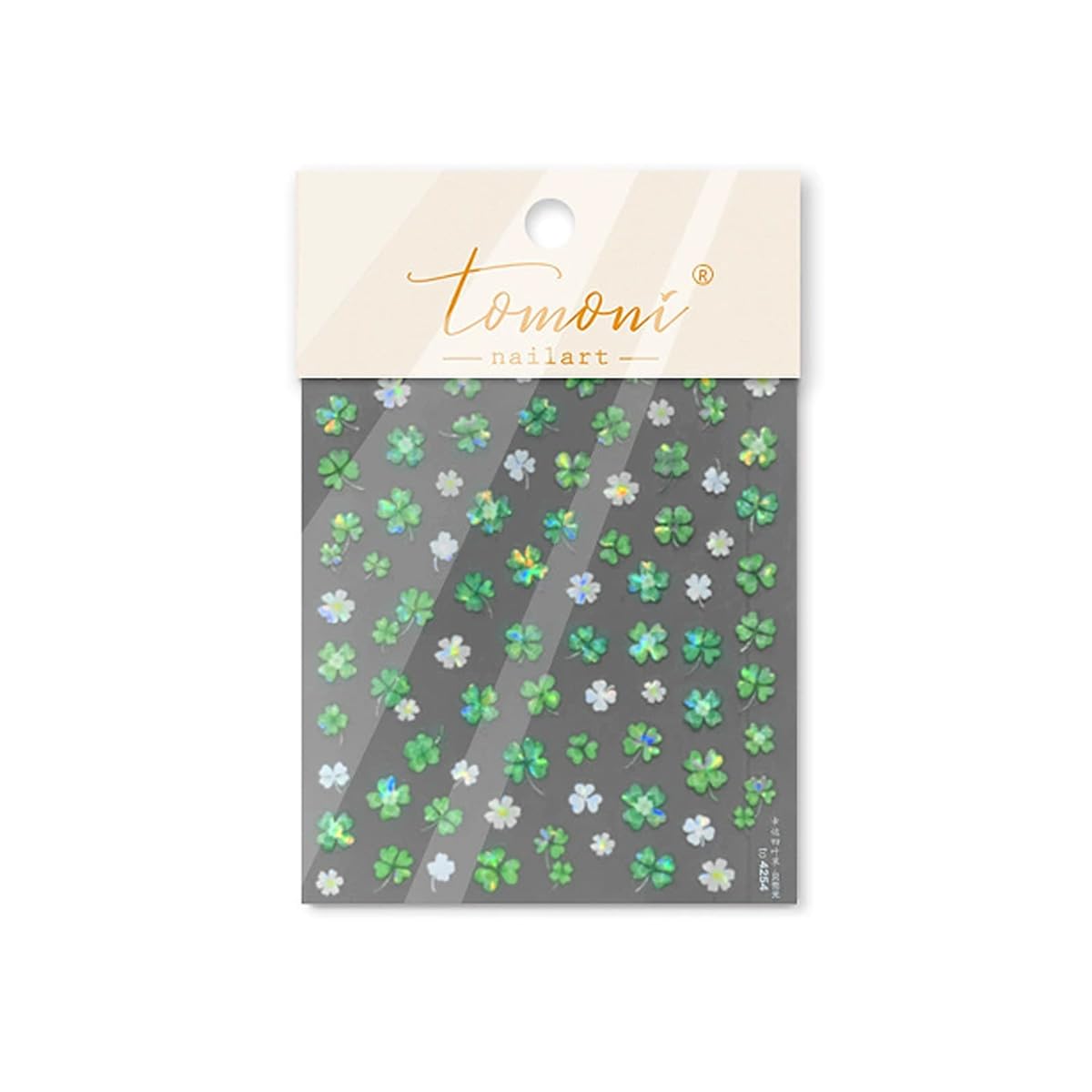 3D St. Patrick's Day Nail Art Stickers - Self-Adhesive Shamrock & Clover Nail Decals with Green Hat Letters | Irish Themed Nail Designs for Women | Perfect for Acrylic Nails, St. Patrick's Day Parties & Festive Nail Art