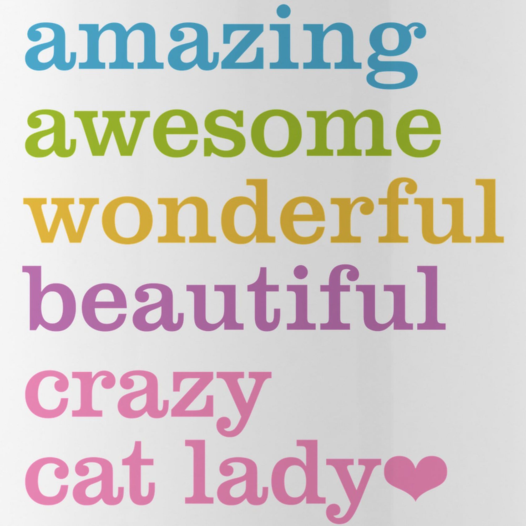Crazy Cat Lady Stainless Steel Water Bottle 1.0L (34 oz) - Insulated Double Wall Vacuum Flask for Hot & Cold Drinks - Perfect for Gym, Hiking, Office & Cat Lovers Gift