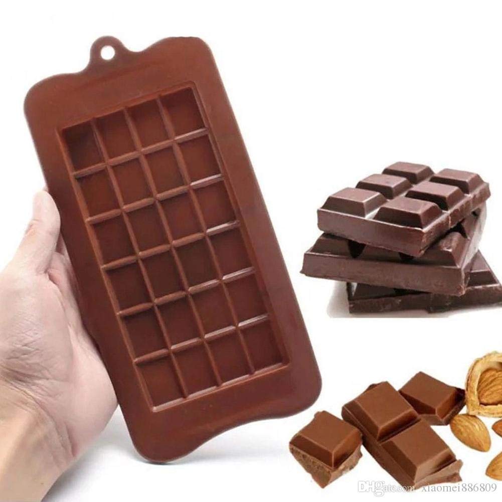 Royal Silicone Chocolate Bar Mold - 3D DIY Candy Mold for Dairy Milk Chocolate, Cake, Brownie Toppers, Gummy & Jelly - Perfect for Baking, Dessert Decorations & Homemade Treats - Ideal for Parties, Gifts & Holiday Cooking