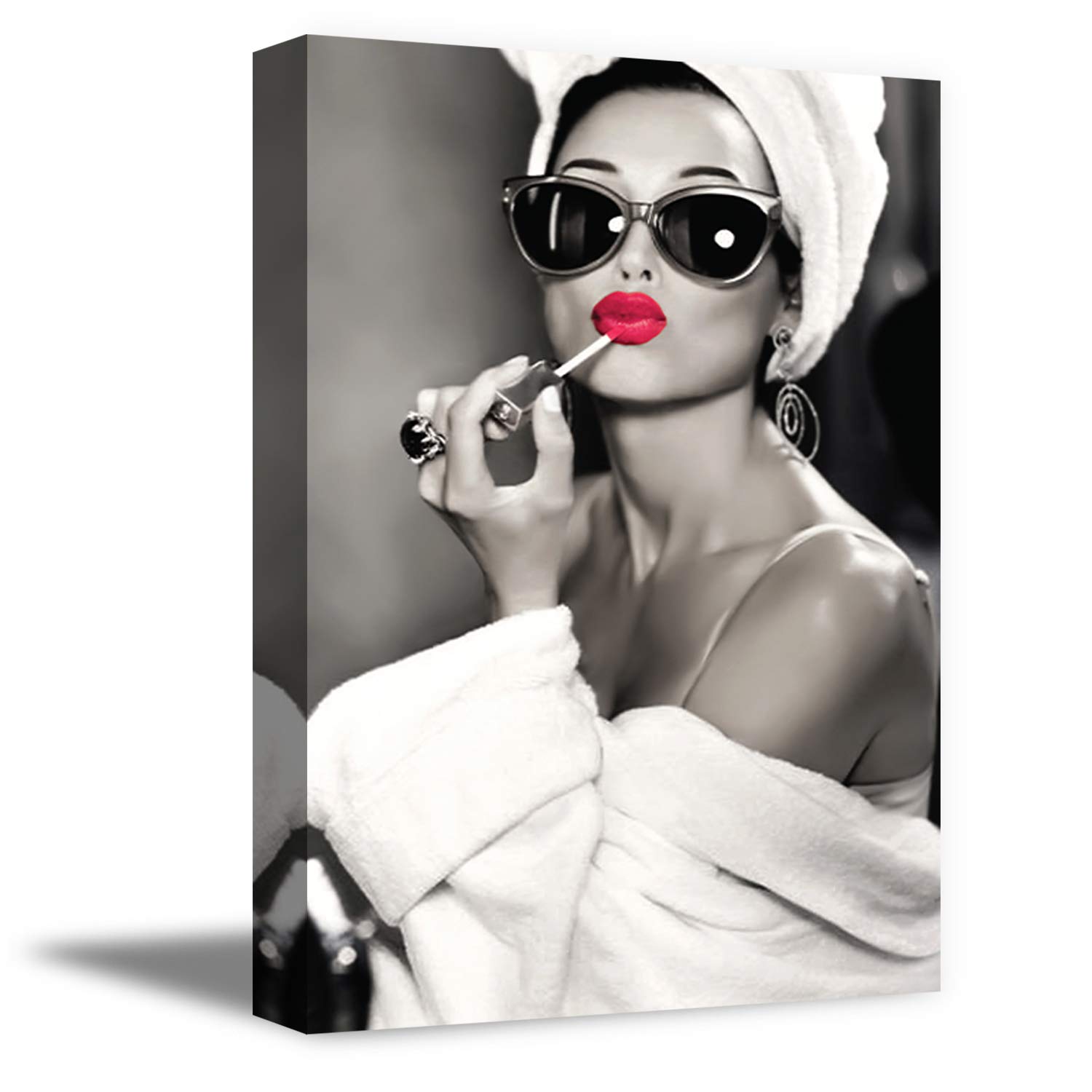 Audrey Hepburn Canvas Wall Art - 8