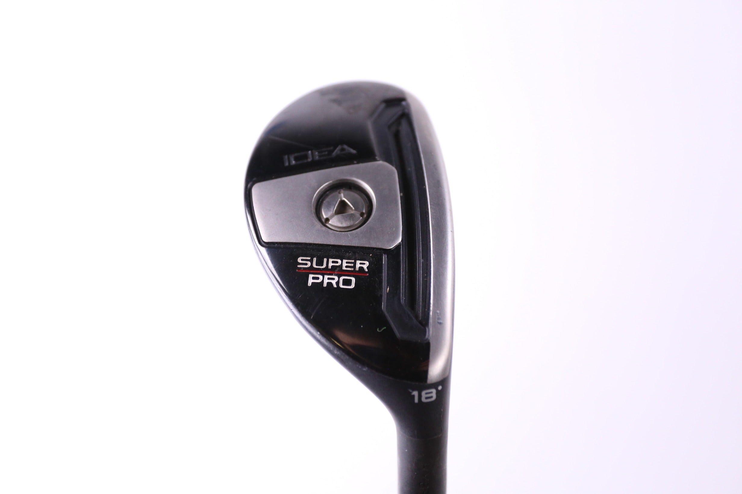 Adams Super Pro 2H Hybrid Golf Club 18° Stiff Flex Right Handed - Perfect for Mid-Handicap Players & Driving Range Practice