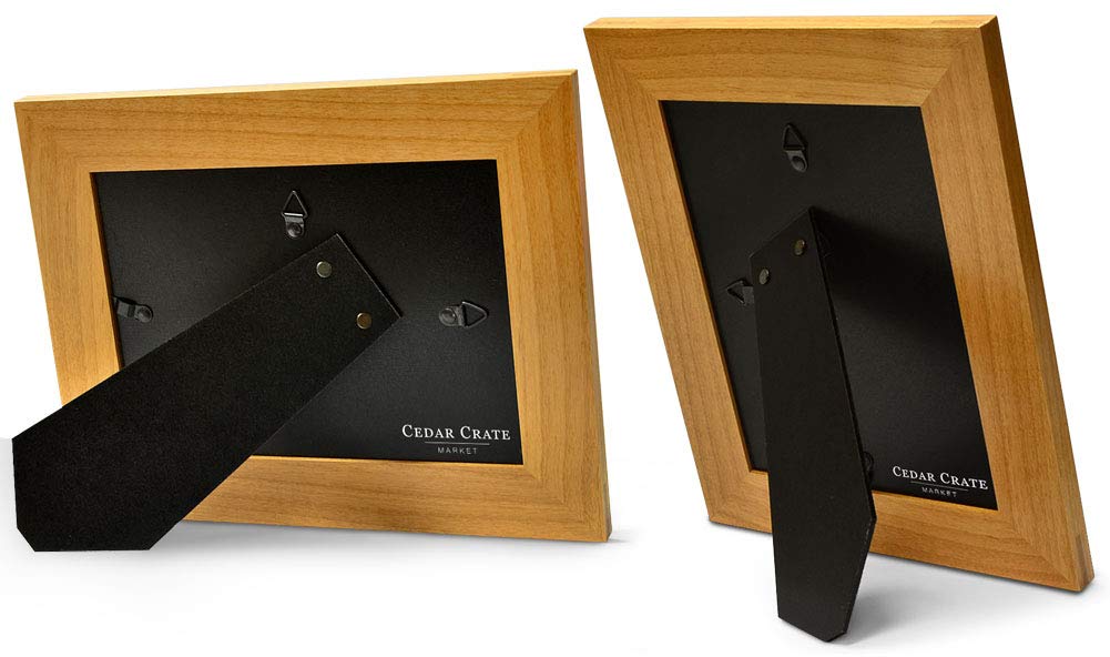 Namast'ay Home with My Dog - Engraved Natural Wood Pet Picture Frame for 5x7 Vertical Portrait - Unique Dog Mom Gifts - Perfect for Pet Lovers, Home Decor & Personalized Pet Keepsakes