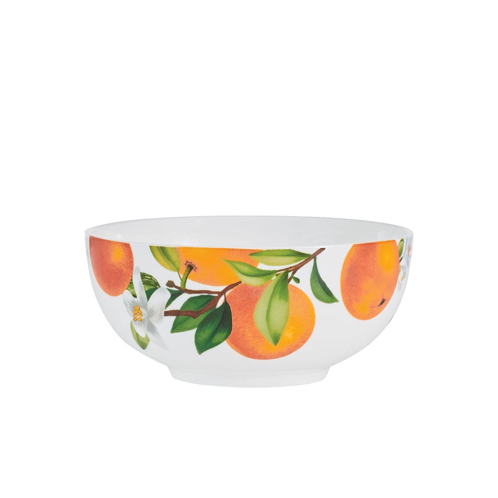 12-Piece Mandarin Dinnerware Set - Service for 4 - Elegant Porcelain Tableware for Family Dinners, Parties & Holiday Entertaining