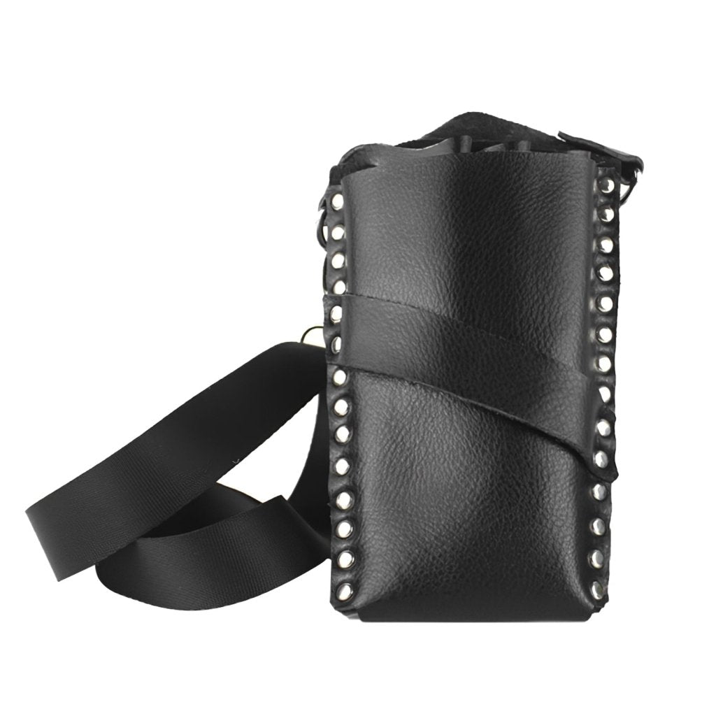 Durable PU Leather Tool Pouch Bag with Adjustable Waist Belt - Heavy Duty Construction for Electricians, Carpenters & DIY Projects - Perfect for Construction, Home Repair & Outdoor Work